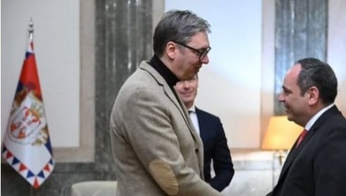 SRBIJA PRAVI DANAS JOŠ JEDAN KORAK KA OSTVARENJU SVOG SNA: Vučić se sastao sa generalnim direktorom Međunarodnih izložbi (FOTO) SRBIJA PRAVI DANAS JOŠ JEDAN KORAK KA OSTVARENJU SVOG SNA: Vučić se sastao sa generalnim direktorom Međunarodnih izložbi (FOTO)