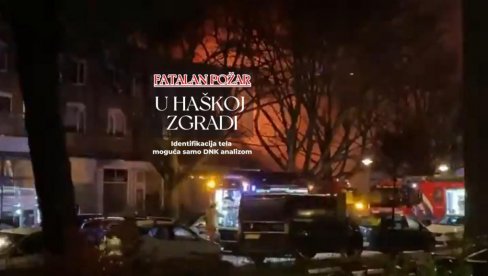 PORASTAO BROJ POGINULIH U POŽARU U HAGU: Identifikacija tela moguća samo DNK analizom, dve osobe u teškom stanju PORASTAO BROJ POGINULIH U POŽARU U HAGU: Identifikacija tela moguća samo DNK analizom, dve osobe u teškom stanju