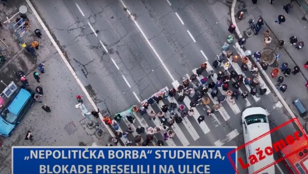 НЕПОЛИТИЧКА“ БОРБА СТУДЕНАТА: Блокаде преселили и на улице (ВИДЕО) НЕПОЛИТИЧКА“ БОРБА СТУДЕНАТА: Блокаде преселили и на улице (ВИДЕО)