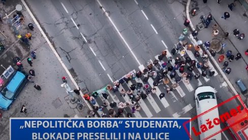 НЕПОЛИТИЧКА“ БОРБА СТУДЕНАТА: Блокаде преселили и на улице (ВИДЕО) НЕПОЛИТИЧКА“ БОРБА СТУДЕНАТА: Блокаде преселили и на улице (ВИДЕО)