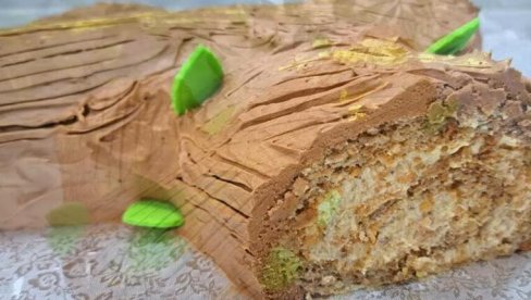 ČOKOLADNA KRALJICA BEZ KOJE SU PRAZNICI NEZAMISLIVI: Panj torta (VIDEO) ČOKOLADNA KRALJICA BEZ KOJE SU PRAZNICI NEZAMISLIVI: Panj torta (VIDEO)