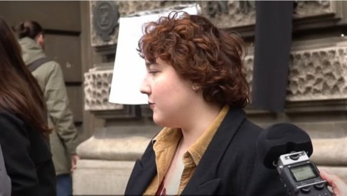 PITALI STUDENTE ZAŠTO BLOKIRAJU FAKULTET: Niko od njih pojma nije imao (VIDEO) PITALI STUDENTE ZAŠTO BLOKIRAJU FAKULTET: Niko od njih pojma nije imao (VIDEO)