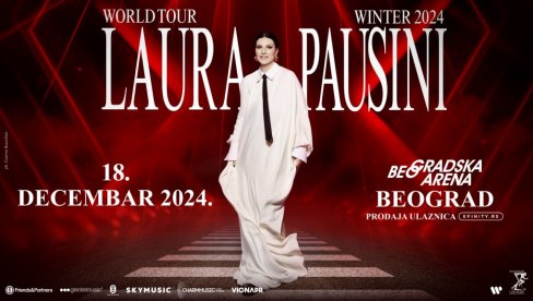 Laura Pausini STIŽE U BEOGRAD – Još samo SEDAM DANA do koncerta italijanske dive u Beogradskoj areni Laura Pausini STIŽE U BEOGRAD – Još samo SEDAM DANA do koncerta italijanske dive u Beogradskoj areni