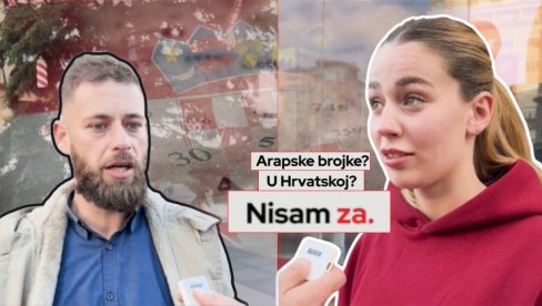 Pitali Hrvate za mišljenje o uvođenju arapskih brojeva u škole - njihove reakcije šokirale sve (VIDEO) Pitali Hrvate za mišljenje o uvođenju arapskih brojeva u škole - njihove reakcije šokirale sve (VIDEO)