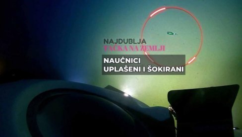 ZASTRAŠUJUĆE: Šta je to uslikano na najdubljoj tački na Zemlji? (FOTO) ZASTRAŠUJUĆE: Šta je to uslikano na najdubljoj tački na Zemlji? (FOTO)
