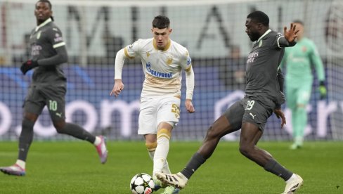 VELIKA ŠTETA: Zvezda igrala sjajno u Milanu, ali ipak poklekla protiv roso-nera u Ligi šampiona VELIKA ŠTETA: Zvezda igrala sjajno u Milanu, ali ipak poklekla protiv roso-nera u Ligi šampiona