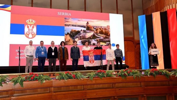 РАЗВАЛИЛИ У БУКУРЕШТУ - ОСВОЈИЛИ ШЕСТ МЕДАЉА: Успех наших средњошколаца на светској научној олимпијади (ФОТО) РАЗВАЛИЛИ У БУКУРЕШТУ - ОСВОЈИЛИ ШЕСТ МЕДАЉА: Успех наших средњошколаца на светској научној олимпијади (ФОТО)