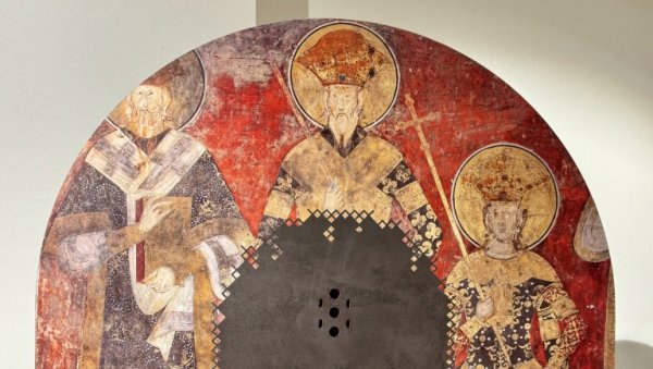 СРПСКА БАШТИНА НА КОСОВУ И МЕТОХИЈИ У ОПАСНОСТИ: Изложба православних светиња у Културном центру Србије у Паризу (ФОТО/ ВИДЕО) СРПСКА БАШТИНА НА КОСОВУ И МЕТОХИЈИ У ОПАСНОСТИ: Изложба православних светиња у Културном центру Србије у Паризу (ФОТО/ ВИДЕО)