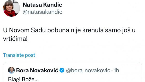 БОРА НОВАКОВИЋ И НАТАША КАНДИЋ: Злоупотребићемо и децу из вртића да бисмо срушили Вучића! (ФОТО) БОРА НОВАКОВИЋ И НАТАША КАНДИЋ: Злоупотребићемо и децу из вртића да бисмо срушили Вучића! (ФОТО)