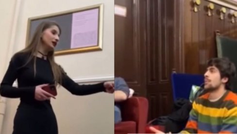 EVO KAKO SE STUDENTI BORE ZA SVOJA PRAVA: Izgovaraju svakakve baljezgarije dok čekaju direktive za proteste (VIDEO) EVO KAKO SE STUDENTI BORE ZA SVOJA PRAVA: Izgovaraju svakakve baljezgarije dok čekaju direktive za proteste (VIDEO)