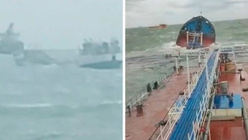 DANAS NESREĆA NA CRNOM MORU, PRETI NAM NAJVEĆA EKOLOŠKA KATASTROFA? Putin dao spasilačka uputstva - poznat broj stradalih (VIDEO) DANAS NESREĆA NA CRNOM MORU, PRETI NAM NAJVEĆA EKOLOŠKA KATASTROFA? Putin dao spasilačka uputstva - poznat broj stradalih (VIDEO)