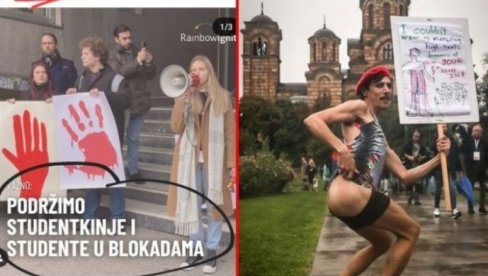 SRAMOTA NAD SRAMOTAMA: Doveli gologuzog šiptara ispred srpske svetinje, a danas podržavaju blokade fakulteta! (FOTO) SRAMOTA NAD SRAMOTAMA: Doveli gologuzog šiptara ispred srpske svetinje, a danas podržavaju blokade fakulteta! (FOTO)