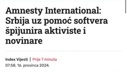 НАЈГОРИ ХИБРИДНИ РАТ КОЈИ ПОСТОЈИ: Усташка брутална кампања против Србије по правилима ЦИА - лаж једна другу сустижу НАЈГОРИ ХИБРИДНИ РАТ КОЈИ ПОСТОЈИ: Усташка брутална кампања против Србије по правилима ЦИА - лаж једна другу сустижу