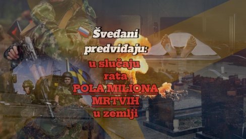 BIĆE MALA GROBLJA: Švedska u strahu od rata, užurbano spremaju nova grobna mesta - plan za ukopavanje POLA MILIONA ljudi BIĆE MALA GROBLJA: Švedska u strahu od rata, užurbano spremaju nova grobna mesta - plan za ukopavanje POLA MILIONA ljudi