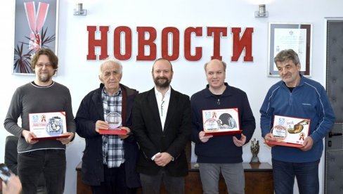 УРУЧЕНА ПРИЗНАЊА ЛАУРЕАТИМА 57. КОНКУРСА ПЈЕР: Цртачи не одустају, у Новостима карикатура има уточиште УРУЧЕНА ПРИЗНАЊА ЛАУРЕАТИМА 57. КОНКУРСА ПЈЕР: Цртачи не одустају, у Новостима карикатура има уточиште