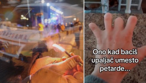 RAZNELO MU PRSTE: Miloš umesto petarde bacio upaljač - imao je samo 10 godina (VIDEO) RAZNELO MU PRSTE: Miloš umesto petarde bacio upaljač - imao je samo 10 godina (VIDEO)