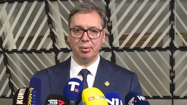 ВУЧИЋ СЕ ОБРАТИО ИЗ БРИСЕЛА: Очекујемо отварање Кластера крајем јануара, морао сам да одговарам на разне оптужбе и лицемерне изјаве ВУЧИЋ СЕ ОБРАТИО ИЗ БРИСЕЛА: Очекујемо отварање Кластера крајем јануара, морао сам да одговарам на разне оптужбе и лицемерне изјаве