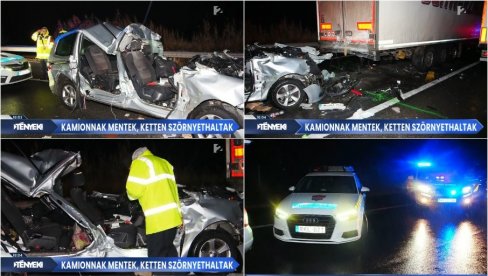 STRAŠNI PRIZORI SA MESTA POGIBIJE BRAČNOG PARA IZ SRBIJE: Otkriveno kako je došlo do nesreće na auto-putu kod graničnog prelaza (FOTO/VIDEO) STRAŠNI PRIZORI SA MESTA POGIBIJE BRAČNOG PARA IZ SRBIJE: Otkriveno kako je došlo do nesreće na auto-putu kod graničnog prelaza (FOTO/VIDEO)