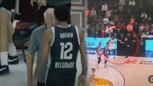 BESAN KAO RIS: Obradović uleteo u teren, GURNUO Brauna (VIDEO) BESAN KAO RIS: Obradović uleteo u teren, GURNUO Brauna (VIDEO)
