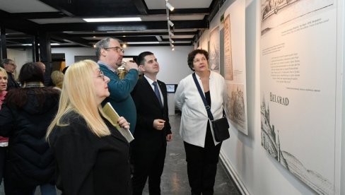 POVEST O BEOGRADU, IZ STARIH KNJIGA: U galeriji „Atrijum“ BGB otvorena izložba LJubice Ćorović i Vladimira Tomića POVEST O BEOGRADU, IZ STARIH KNJIGA: U galeriji „Atrijum“ BGB otvorena izložba LJubice Ćorović i Vladimira Tomića