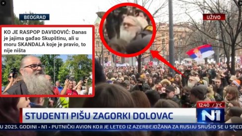 DA LI JE OVO NOVI OPOZICIONI PATRIJARH? Raspop Antonije na protestu studenata DA LI JE OVO NOVI OPOZICIONI PATRIJARH? Raspop Antonije na protestu studenata