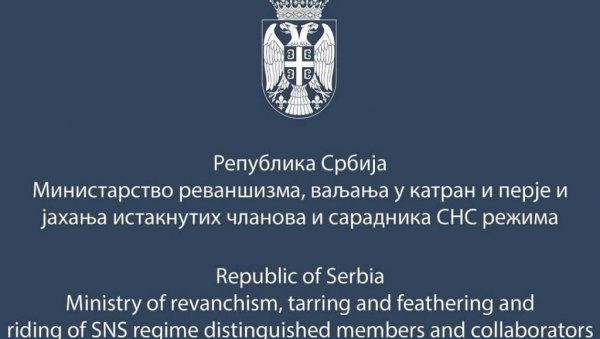 ТО ЈЕ ЈЕДИНИ ПРОГРАМ ОПОЗИЦИОНИХ СТРАНАКА: Реваншизам и разапињање СНС-а ТО ЈЕ ЈЕДИНИ ПРОГРАМ ОПОЗИЦИОНИХ СТРАНАКА: Реваншизам и разапињање СНС-а