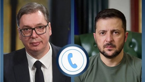 РАЗГОВОР О ВАЖНИМ ПИТАЊИМА: Вучић и Зеленски о билатералној сарадњи две земље РАЗГОВОР О ВАЖНИМ ПИТАЊИМА: Вучић и Зеленски о билатералној сарадњи две земље
