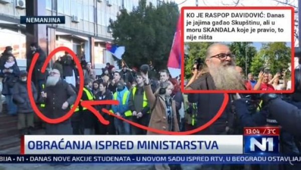 РАСПОП АНТОНИЈЕ НА ПРОТЕСТУ СТУДЕНАТА: За СПЦ је секташ, а за опозицију нови патријарх РАСПОП АНТОНИЈЕ НА ПРОТЕСТУ СТУДЕНАТА: За СПЦ је секташ, а за опозицију нови патријарх