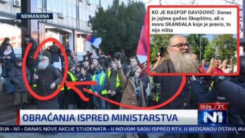 RASPOP ANTONIJE NA PROTESTU STUDENATA: Za SPC je sektaš, a za opoziciju novi patrijarh RASPOP ANTONIJE NA PROTESTU STUDENATA: Za SPC je sektaš, a za opoziciju novi patrijarh