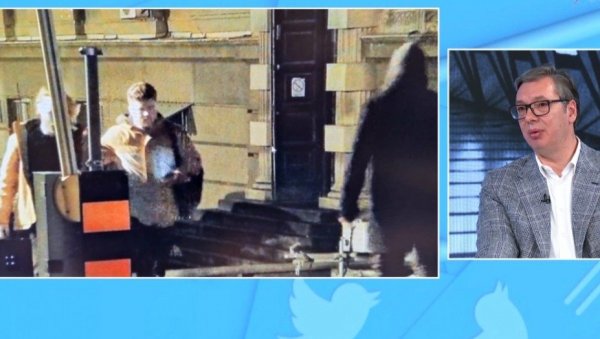 ВУЧИЋ О ЛАЖНОМ УКРАЈИНСКОМ СТУДЕНТУ: Снимао дроновима најважније зграде и био приведен, никада нисам видео такав притисак амбасадора ВУЧИЋ О ЛАЖНОМ УКРАЈИНСКОМ СТУДЕНТУ: Снимао дроновима најважније зграде и био приведен, никада нисам видео такав притисак амбасадора