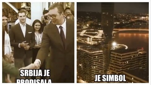 HIT SNIMAK NA DRUŠTVENIM MREŽAMA: Za vreme vladavine Vučića Srbija je prodisala (VIDEO) HIT SNIMAK NA DRUŠTVENIM MREŽAMA: Za vreme vladavine Vučića Srbija je prodisala (VIDEO)