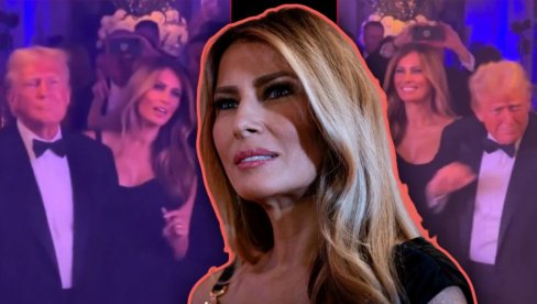 MELANIJA ZASENILA SVE NA DOČEKU: Sa šlicem do kuka đuskala uz Trampovu omiljenu pesmu (FOTO/VIDEO) MELANIJA ZASENILA SVE NA DOČEKU: Sa šlicem do kuka đuskala uz Trampovu omiljenu pesmu (FOTO/VIDEO)