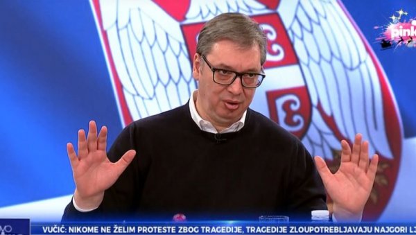 ПРЕЛАЗНЕ ВЛАДЕ НЕЋЕ БИТИ Вучић: Осим мржње коју гаје према мени и сопственом народу они су сви изразито антисрпски орјентисани ПРЕЛАЗНЕ ВЛАДЕ НЕЋЕ БИТИ Вучић: Осим мржње коју гаје према мени и сопственом народу они су сви изразито антисрпски орјентисани