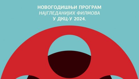 NOVOGODIŠNJA REVIJA: Najgledaniji filmovi 2024. u Dvorani kulturnog centra Beograda NOVOGODIŠNJA REVIJA: Najgledaniji filmovi 2024. u Dvorani kulturnog centra Beograda