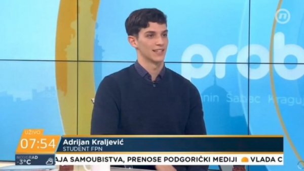 СТУДЕНТ ПРИЗНАО ДА СУ ЧИТАЛИ ХРВАТСКУ БЛОКАДНУ КУХАРИЦУ: Зар је забрањено читати? Какве везе има што је то хрватска књига? (ВИДЕО) СТУДЕНТ ПРИЗНАО ДА СУ ЧИТАЛИ ХРВАТСКУ БЛОКАДНУ КУХАРИЦУ: Зар је забрањено читати? Какве везе има што је то хрватска књига? (ВИДЕО)