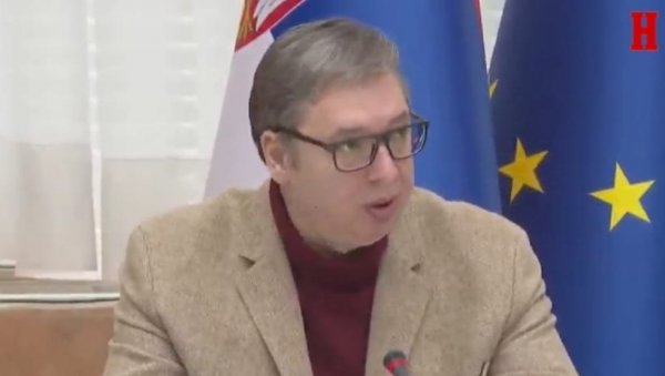 ВЛАДА ТРЕБА ДА ФОРМИРА ДВА ТИМА Председник Вучић о америчким санкцијама НИС-у ВЛАДА ТРЕБА ДА ФОРМИРА ДВА ТИМА Председник Вучић о америчким санкцијама НИС-у