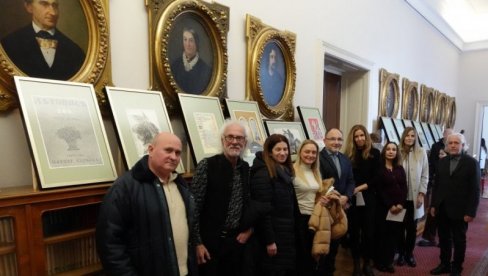 ДВА ВЕКА ЛЕТОПИСА У ДЕСЕТ ГРАФИКА : Данило Вуксановић са колегама приредио изложбу у славу часописа Матице српске (FOTO) ДВА ВЕКА ЛЕТОПИСА У ДЕСЕТ ГРАФИКА : Данило Вуксановић са колегама приредио изложбу у славу часописа Матице српске (FOTO)