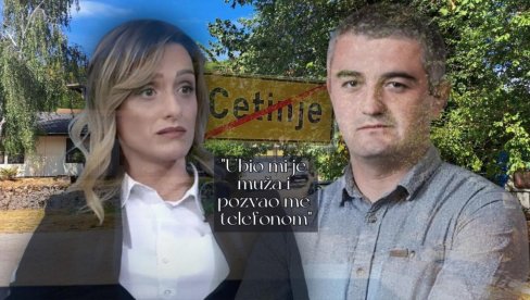 NEĆE ONO TEBE PRAVITI SRPKINJOM Potresna ispovest - krvnik joj ubio muža na Cetinju, pa je pozvao telefonom: Rekao je i spustio slušalicu NEĆE ONO TEBE PRAVITI SRPKINJOM Potresna ispovest - krvnik joj ubio muža na Cetinju, pa je pozvao telefonom: Rekao je i spustio slušalicu