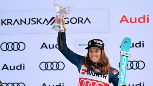 OVO NISAM MOGLA NI DA ZAMISLIM: Sara Hektor trijumfovala na Kranjskoj Gori OVO NISAM MOGLA NI DA ZAMISLIM: Sara Hektor trijumfovala na Kranjskoj Gori