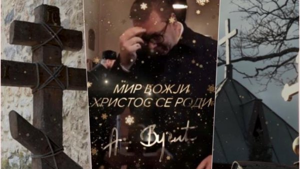 ВУЧИЋ ЧЕСТИТАО БОЖИЋ: Инспирише нас да отворимо своја срца, пронађемо снагу једни у другима и заједно градимо бољу будућност ВУЧИЋ ЧЕСТИТАО БОЖИЋ: Инспирише нас да отворимо своја срца, пронађемо снагу једни у другима и заједно градимо бољу будућност