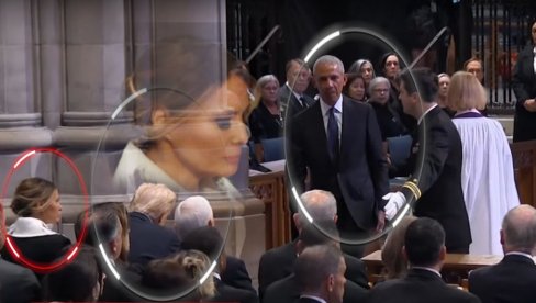 PODUŽI RAZGOVOR SA OBAMOM: SAD pričaju o Melaniji - i na sahrani bivšeg predsednika (VIDEO) PODUŽI RAZGOVOR SA OBAMOM: SAD pričaju o Melaniji - i na sahrani bivšeg predsednika (VIDEO)
