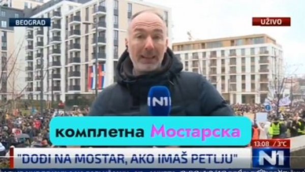 БРУКА И СРАМОТА Репортер Н1 открио главни циљ студената: Блокираће приступ Клиничком центру (ВИДЕО) БРУКА И СРАМОТА Репортер Н1 открио главни циљ студената: Блокираће приступ Клиничком центру (ВИДЕО)
