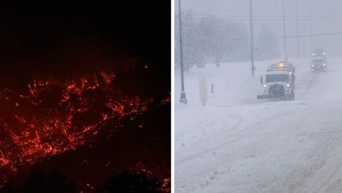 DOK AMERIKOM BUKTE POŽARI VEĆ SE SPREMA NOVA KATAKLIZMA: Ove predele okovaće ledena kiša i mećave (FOTO) DOK AMERIKOM BUKTE POŽARI VEĆ SE SPREMA NOVA KATAKLIZMA: Ove predele okovaće ledena kiša i mećave (FOTO)