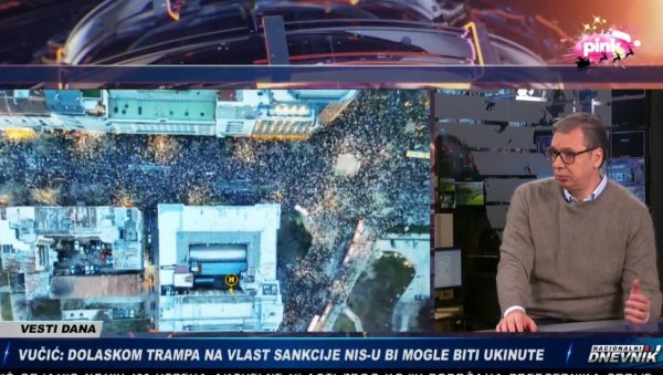 ВУЧИЋ О ПРОТЕСТИМА У БЕОГРАДУ: Изнели су неке своје ставове и то је за поштовање ВУЧИЋ О ПРОТЕСТИМА У БЕОГРАДУ: Изнели су неке своје ставове и то је за поштовање