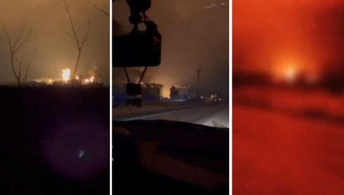 НОВИ ДЕТАЉИ ДЕТОНАЦИЈЕ У РУСИЈИ: Ватрогасни возови гасе пожар - Вороњешка област у опсади (ВИДЕО) НОВИ ДЕТАЉИ ДЕТОНАЦИЈЕ У РУСИЈИ: Ватрогасни возови гасе пожар - Вороњешка област у опсади (ВИДЕО)