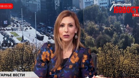 JUTARNJE NOVOSTI: Pratite najaktuelnija dešavanja i ovog petka u uživo programu na našem portalu (VIDEO) JUTARNJE NOVOSTI: Pratite najaktuelnija dešavanja i ovog petka u uživo programu na našem portalu (VIDEO)