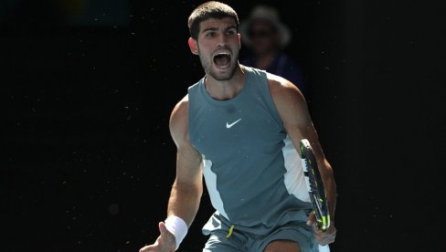 ALKARAZ POKAZAO SNAGU: Španac u četvrtfinalu Australijan opena, čeka se Novak Đoković ALKARAZ POKAZAO SNAGU: Španac u četvrtfinalu Australijan opena, čeka se Novak Đoković