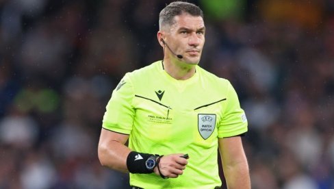 UEFA DOLENA ODLUKU: On sudi utakmicu Crvena zvezda - PSV u Ligi šampiona UEFA DOLENA ODLUKU: On sudi utakmicu Crvena zvezda - PSV u Ligi šampiona