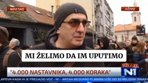 DINKO GRUHONJIĆ NA ČELU KOLONE! Veliča ustašu koji je klao Srbe, pljuje po Crkvi i predvodi studente! (VIDEO) DINKO GRUHONJIĆ NA ČELU KOLONE! Veliča ustašu koji je klao Srbe, pljuje po Crkvi i predvodi studente! (VIDEO)