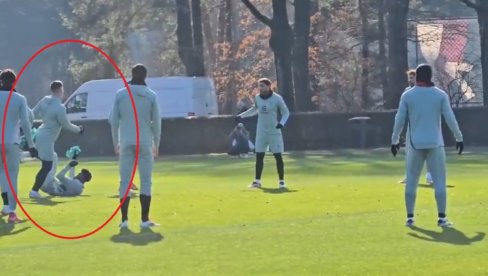 SKANDAL: Saigrač namerno povredio Luku Jovića na treningu?! (VIDEO) SKANDAL: Saigrač namerno povredio Luku Jovića na treningu?! (VIDEO)